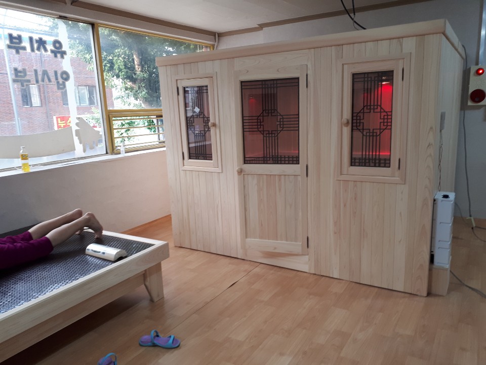 히노끼 건식 세라믹사우나