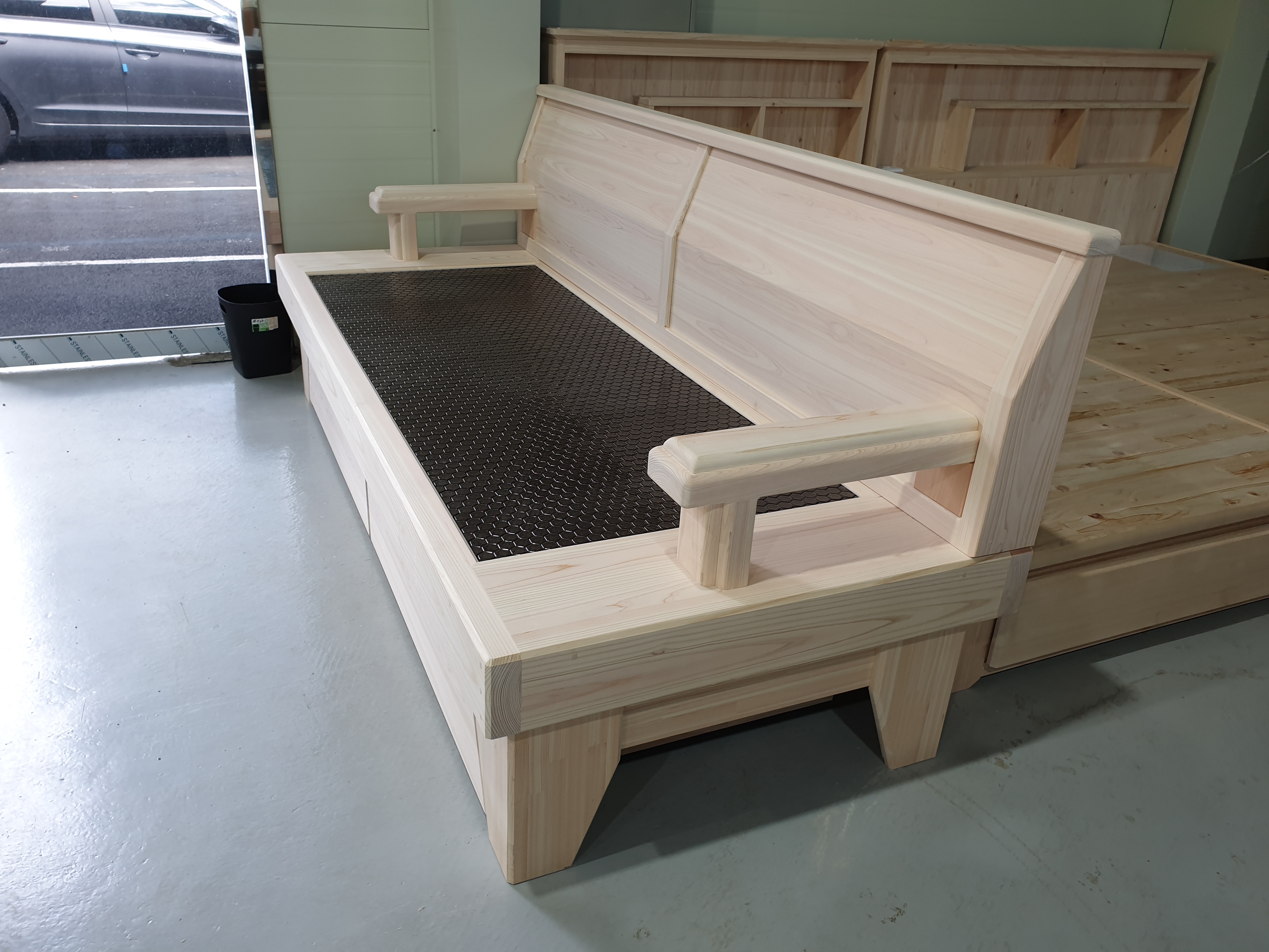 편백 세라믹 온수쇼파